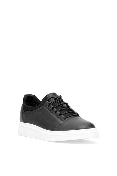 Ayakkabı Fuarı Elit Slcps584C Men's Genuine Leather Casual Shoes Black