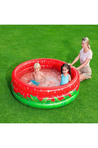 BESTWAY Bestway Strawberry Inflatable Pool 3 Layers 160X38CM 26-51145
