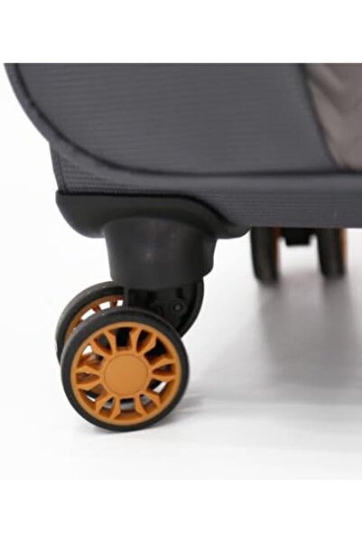 Giordano Soft Travel Bag With Double Spinner Wheels 25/1663430/3tr Gray