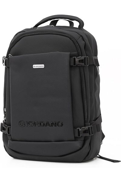 Giordano Backpack 25/121811 - Black, 17.7 13.7 6