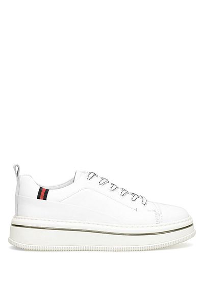 MARCOMEN 152-21095 Men's Genuine Leather Casual Shoes White