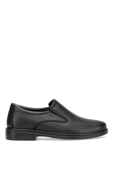 Ayakkabı Fuarı Elit Slgld481C Men's Genuine Leather Casual Shoes Black
