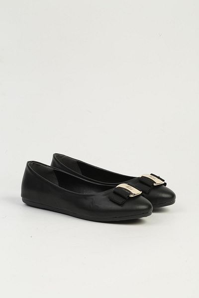 Pierre Cardin Black Women's Ballerina Ballet Pc-54752