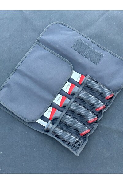 ATASAN Soft Grip Çantalı Şef, Kasap, Mutfak Bıçak Seti
