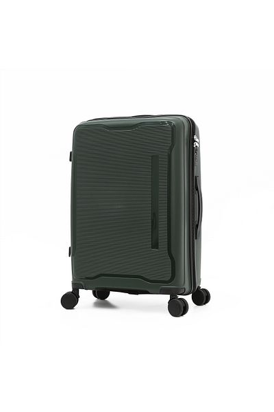 Giordano Hardside Luggage Trolley Bag 3 Pieces Set, Green (S-20, M-24, L-28 Inch)