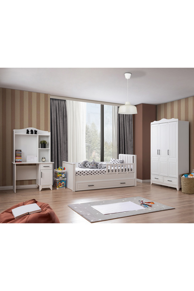 miracool Ottoman Çocuk Odası / Ücretsiz Kurulum / Ortopedik Yaylı Yatak Dahil