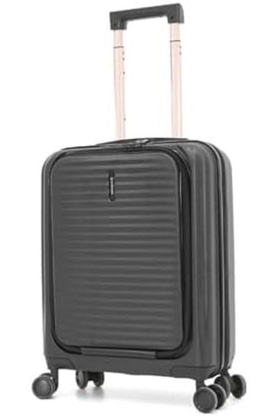 Giordano Cabin Travel Bag With Double Spinner Wheels And Digital Lock