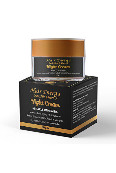 Hair Energy كريم ليلي | نياسيناميد وحمض الهيالورونيك | لجميع أنواع البشرة | 3...