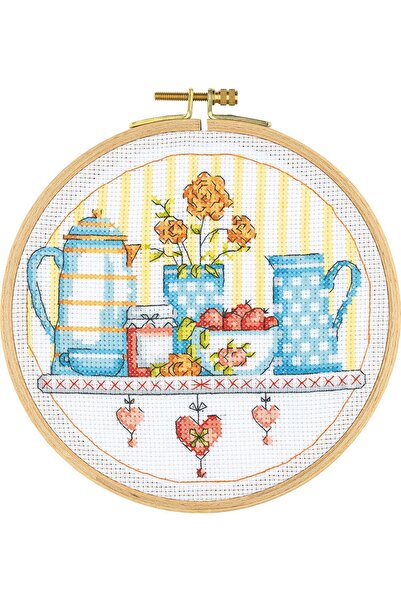 TUVA Kit de brodat cu punct de cruce Etamine BCS06