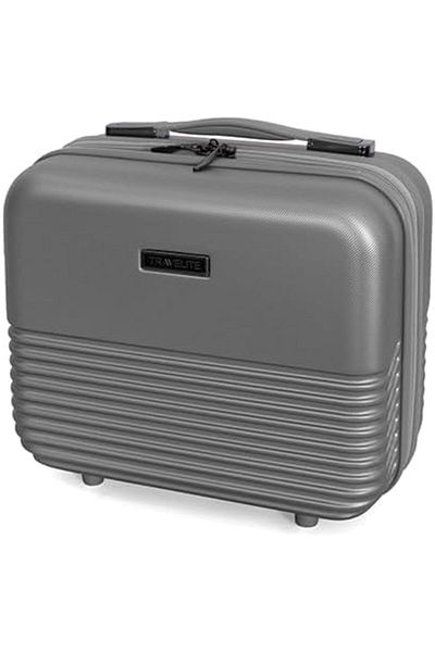 Travelite Double Spinner Hard-side Luggage Trolley Bags 26/308/3tr Bc-d.grey