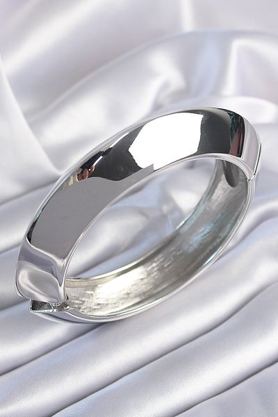 Skygo Brass Silver Color Women's Handcuffs - Tj-Bb6414