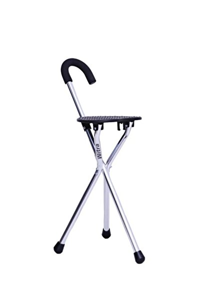 karagül İTHAL GENİŞ SİYAH Ithal Oturaklı Baston- Sandalyeli Baston OTURAKLI B...