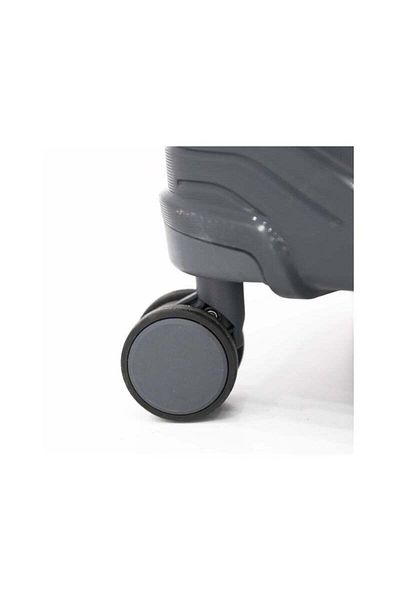 Fancl -Hardside 20 inch Carry On Luggage with USB Charging Port, Grey