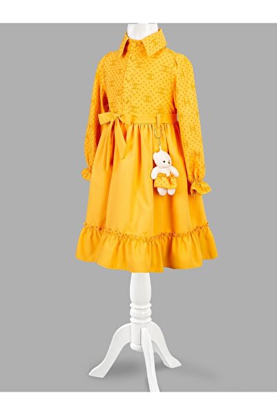 Cherrys Bebek Ayıcıklı kız çocuk elbise