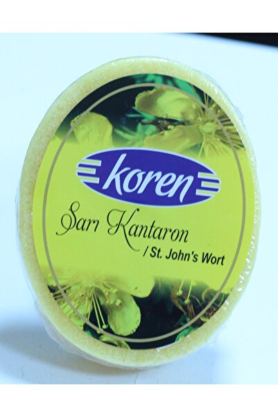KOREN Sarı Kantaron Süngerli Sabun 120g