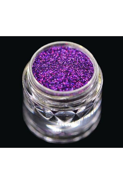 Kajol Beauty Cosmetic glitter for makeup and body art PK151 (holographic purple) KAJOL Beauty, 1g