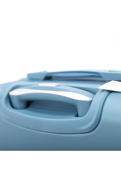 Titan Hardside Luggage Trolley Bag 3 Pieces Set, Blue (S-20", M-24", L-28")