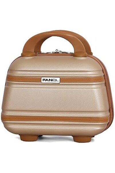Fancl Travel Luggage Set Unisex 16493/3TR+Bc Size L 28/M 24/S 20 / Bc 12 Light Gold, Polycarbonate (