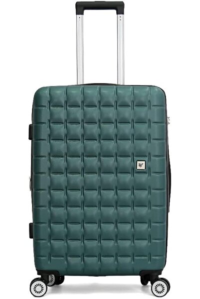 VERAGE Travel Luggage Set of 3 Pieces, Dark Green, Polycarbonate (PC)