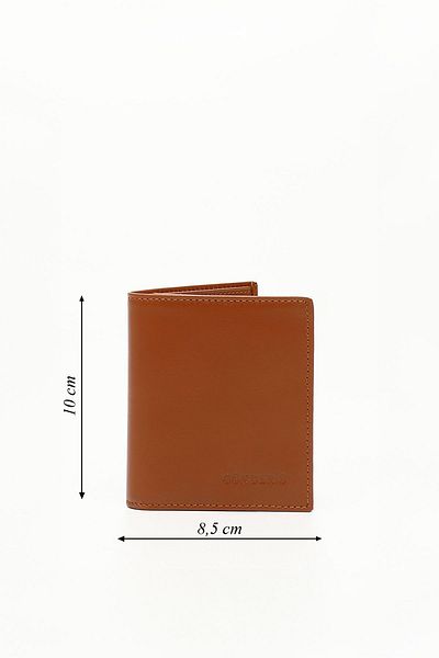 GÖNDERİ(R) Мъжки портфейл TABA Gon от естествена кожа 06697