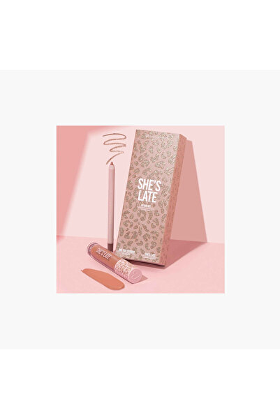 Beauty Creations قلم الشفاه وملمع الشفاه Shes Late