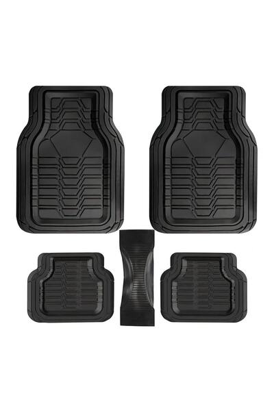 TEAMCAR Citroen C Elysee Paspas Siyah Havuzlu Kauçuk Universal