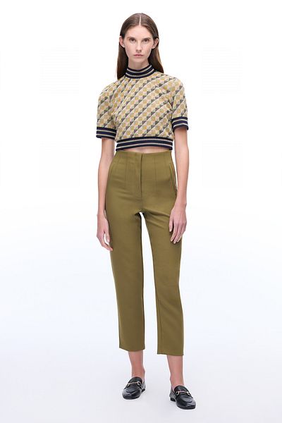 Perspective Morningstar Regular Fit Long Length Haki Pants