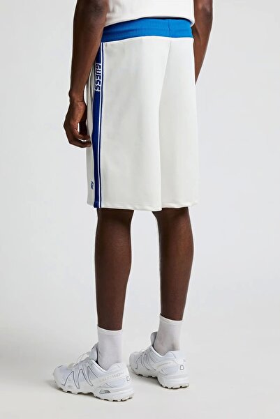 Guess CASTORE SHORT Erkek Beyaz Şort Z5GD08KCRU2-G018