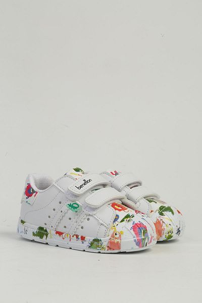 Benetton White Children's Sports Shoes Bn-30965-2