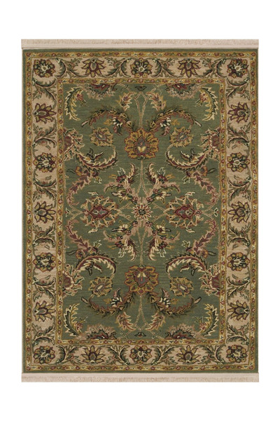 Rugs Modern Halı Memlük Koleksiyonu Koyu Yeşil Tema Geleneksel Vintage Desenl...