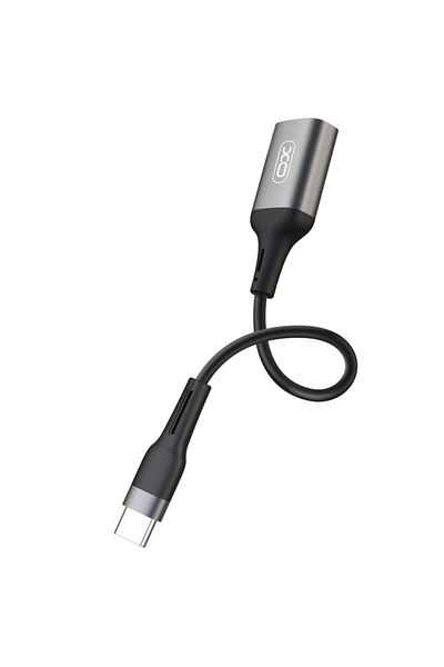 REDz Accessories Cable Adapter Xo-nb201, Usb Female To Type-c Male, Super Speed, Otg Data Transfer, 15cm, Black