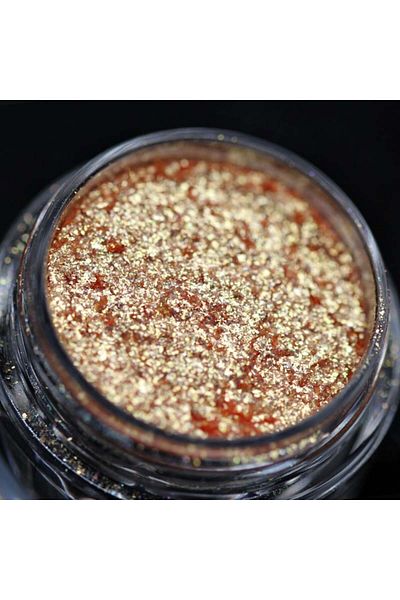 Kajol Beauty Pigment PK97 (peach with golden iridescence) Sparkle/Microglitter for makeup KAJOL Beauty, 1g