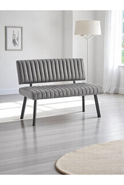 DENGEMA Koza Bank Sırtlı – Talas 10 Antrasit, Demonte Ayaklı,Fonksiyonel Tasarım