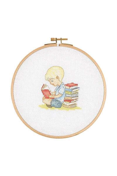 Tuva KIT CANAVIȚĂ CU ROȚĂ DE LEMN 20CM