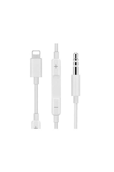 REDz Accessories Cablu audio, Apple iPhone, mufă Lightning 3.5mm, alb