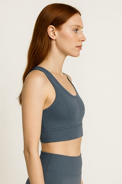 HNX Bustieră sport cu bretele groase |   Indigo