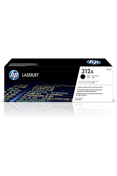HP 312A Black LaserJet Toner Cartridge - CF380AHP 312A Black LaserJet Toner Cartridge - CF380A