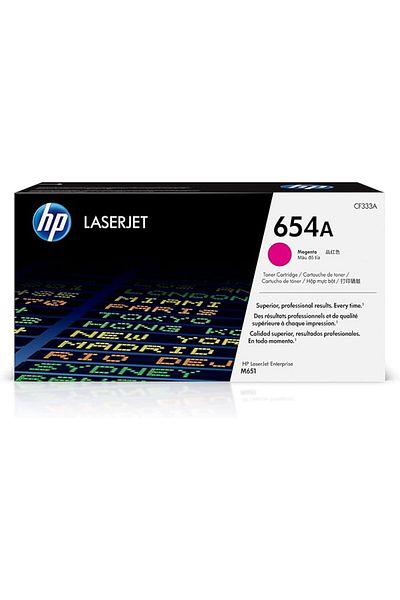 HP Standard 654A Magenta Original LaserJet Toner Cartridge- CF333A