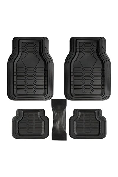 TEAMCAR Ford Escort Paspas Siyah Havuzlu Kauçuk Universal