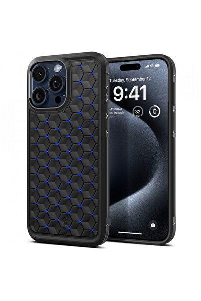Spigen Case for IPhone 15 Pro Max case, Cryo Armor - Blue