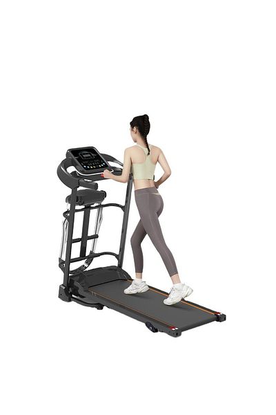 l'elefante Foldable Electric Treadmill for Home Quiet Running Machine for Walking, Jogging, Cardio, Fitness