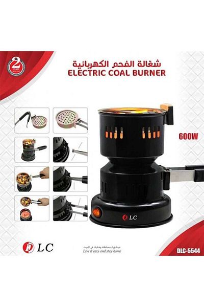 DLC موقد فحم كهربائي DLC-5544 أسود