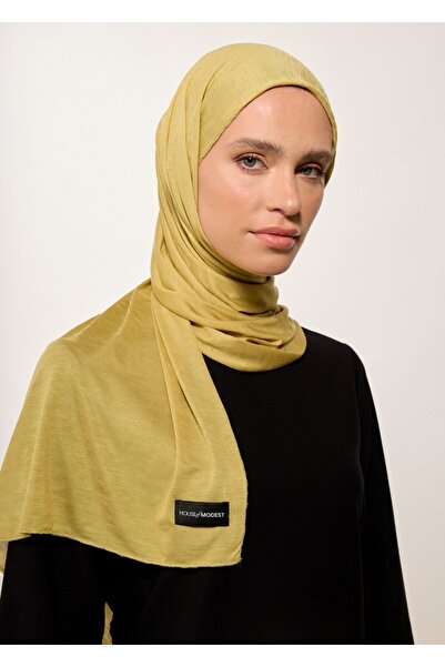 HOUSE OF MODEST Χιτζάμπ Σάλι-Πράσινο λαδί