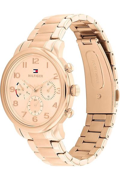 Tommy Hilfiger Women's Analogue Quartz Watch with Stainless Steel Case and Bracelet