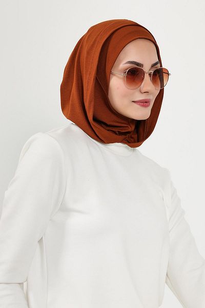 Aisha's Design Combed Cotton Women's Ready-Made Bonnet with Hood and Concealer, B-89P