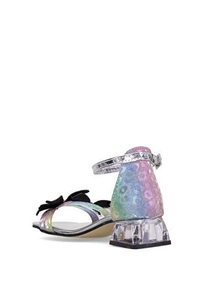 Ayakkabı Fuarı Elit Br-F-150-25Y Filet Female Child Evening Dress Shoes Rainbow