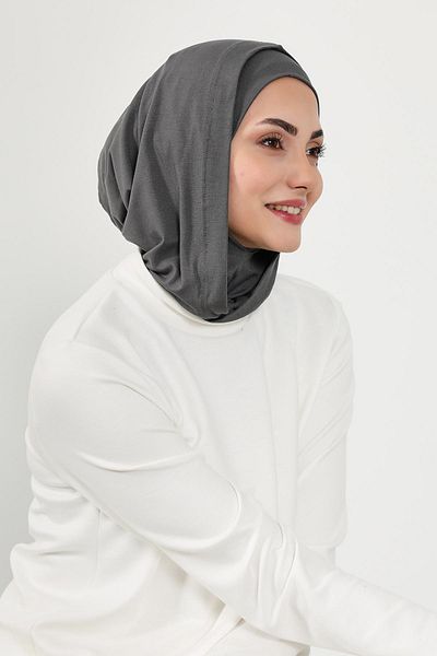 Aisha's Design غطاء رأس نسائي من القطن الممشط مع غطاء رأس وغطاء للعينين، B-89P