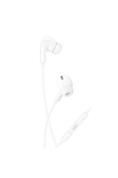 REDz Accessories Type-C Wired Headphones, XO-EP73, Compatible with iPhone 15/16 and Android, 1.2m, White
