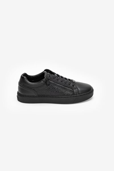 Calvin Klein Low Top Lace up W/ Zip Mono Men's Sneaker