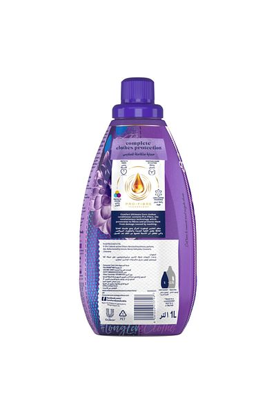 Comfort Concentrated Fabric Softener, Lavender & Magnolia, for long lasting fragrance, 1L